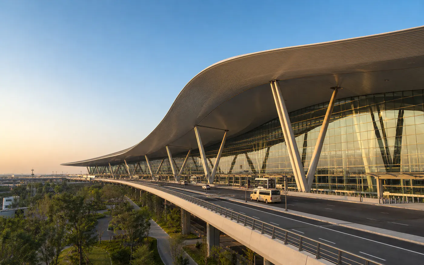Chengdu Tianfu International Airport terminal exterior